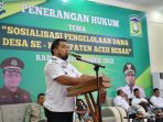 Aceh Besar Kabupaten Penyalur Dana Desa Tercepat